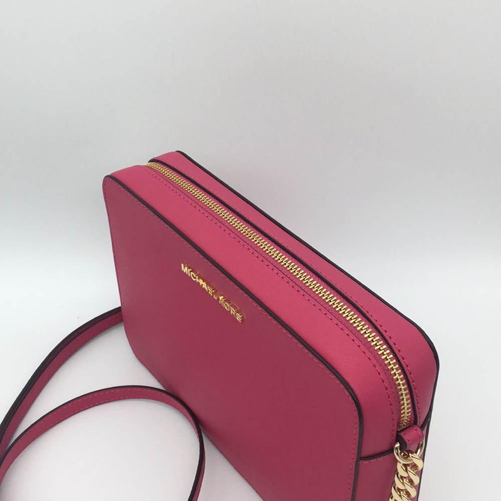 MICHAEL KORS LG EW CROSSBODY Bag ELECTRIC PINK - Picture 5 of 8